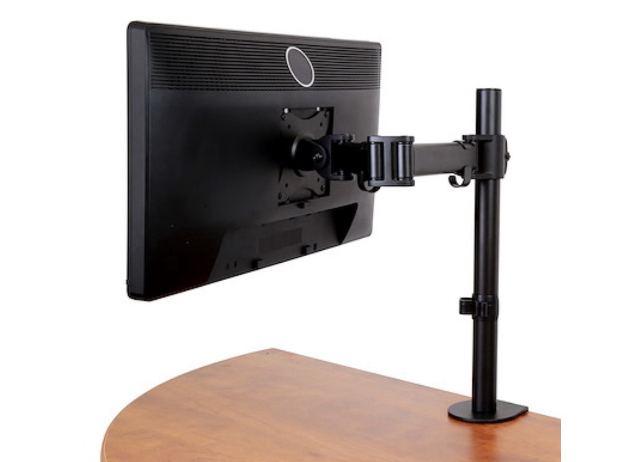 StarTech ARMPIVOTB Desk Mount Monitor Arm Articulating VESA Steel New Open Box