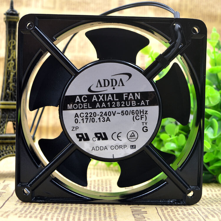 1pc For ADDA AA1282UB-AT AA1282UB-AW 12038 12CM 220V 0.17/0.13A Cooling Fan