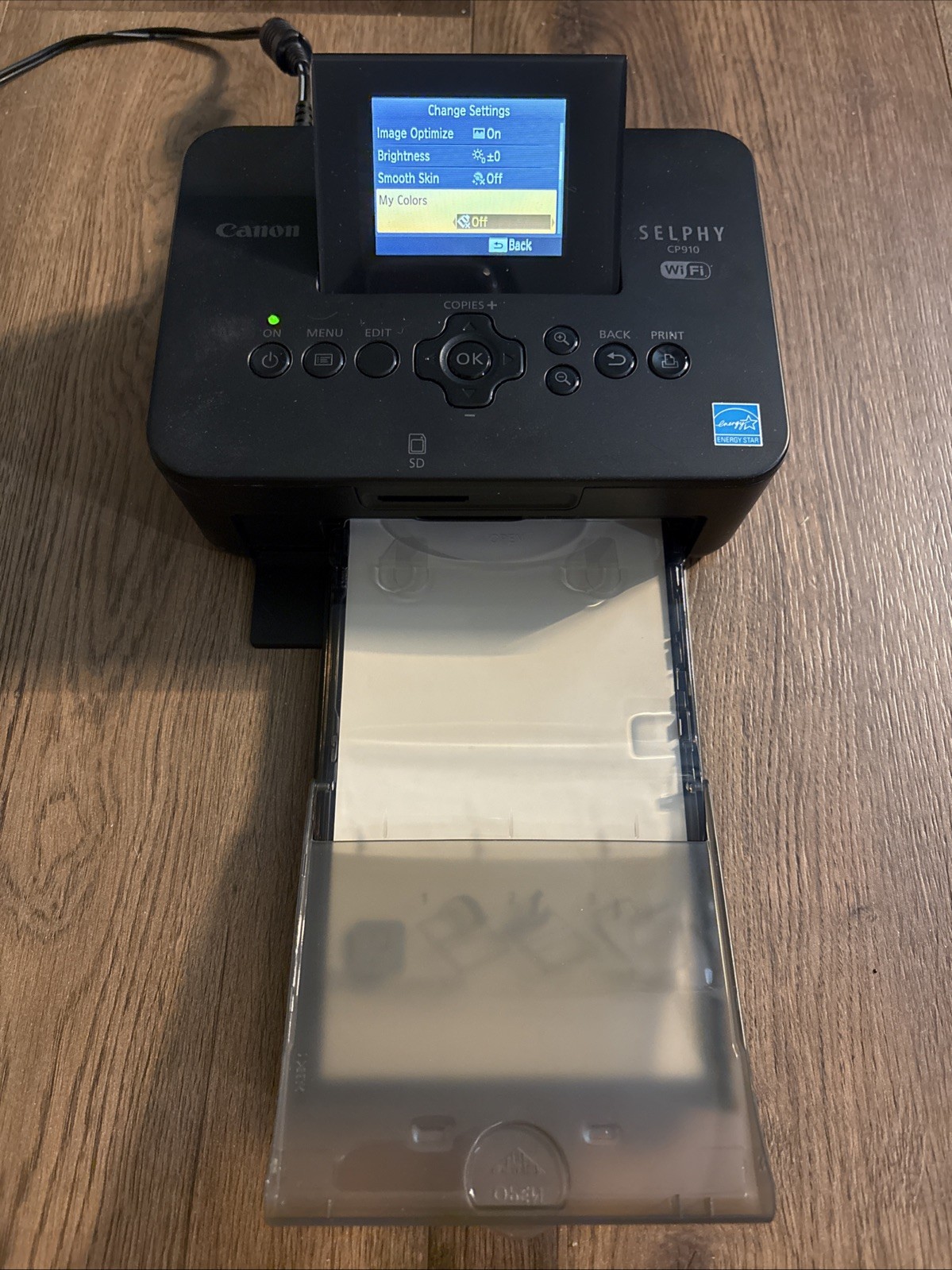 Canon SELPHY CP910 Digital Photo Printer BUNDLE Extra Ink Paper Cards