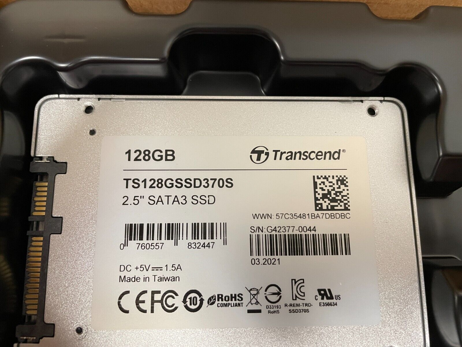 Transcend SSD370 128 GB SSD 2.5