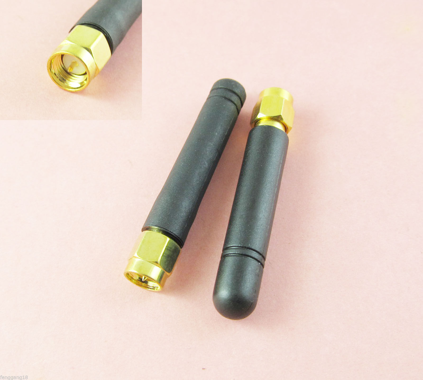 10pcs 433Mhz 433 MHZ GSM GPRS SMA Male Plug Straight 5cm Radio Antenna New