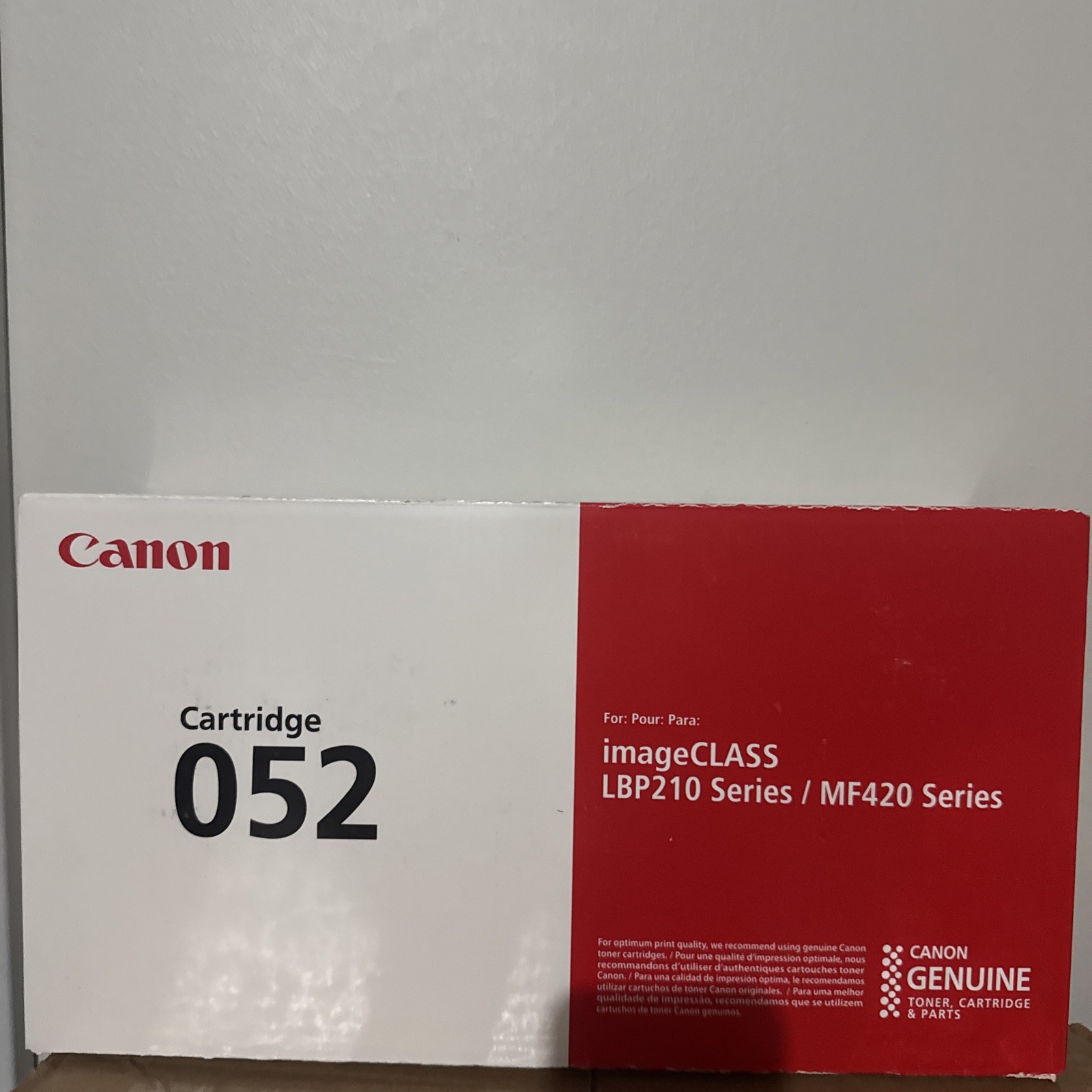 Canon 052 Toner Black Original Cartridge 2199C002 for LBP214dw LBP215dw MF424dw
