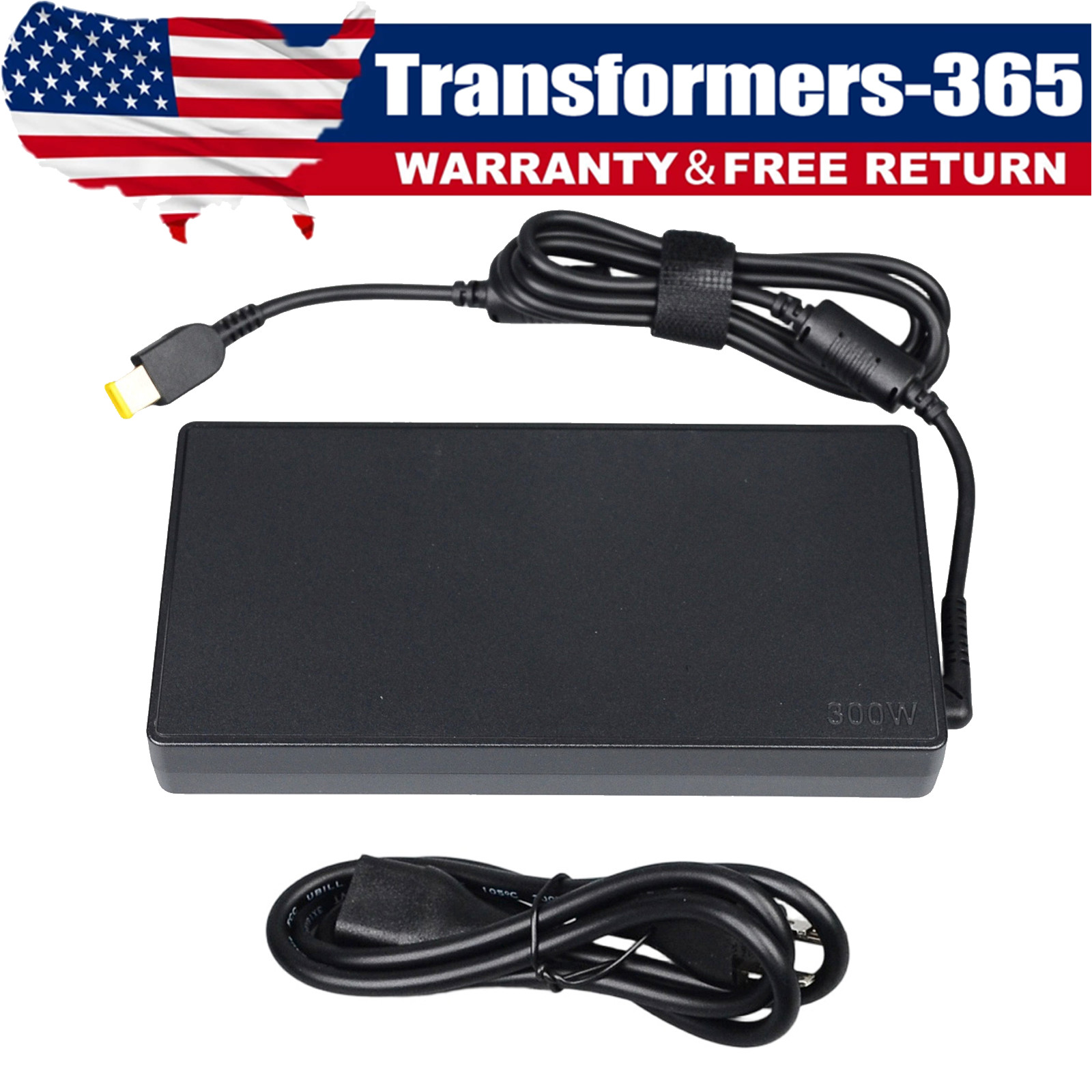 300W Slim AC Charger for Lenovo Legion 7/7i/5i/5 Pro 20V 15A ADL300SDC3A