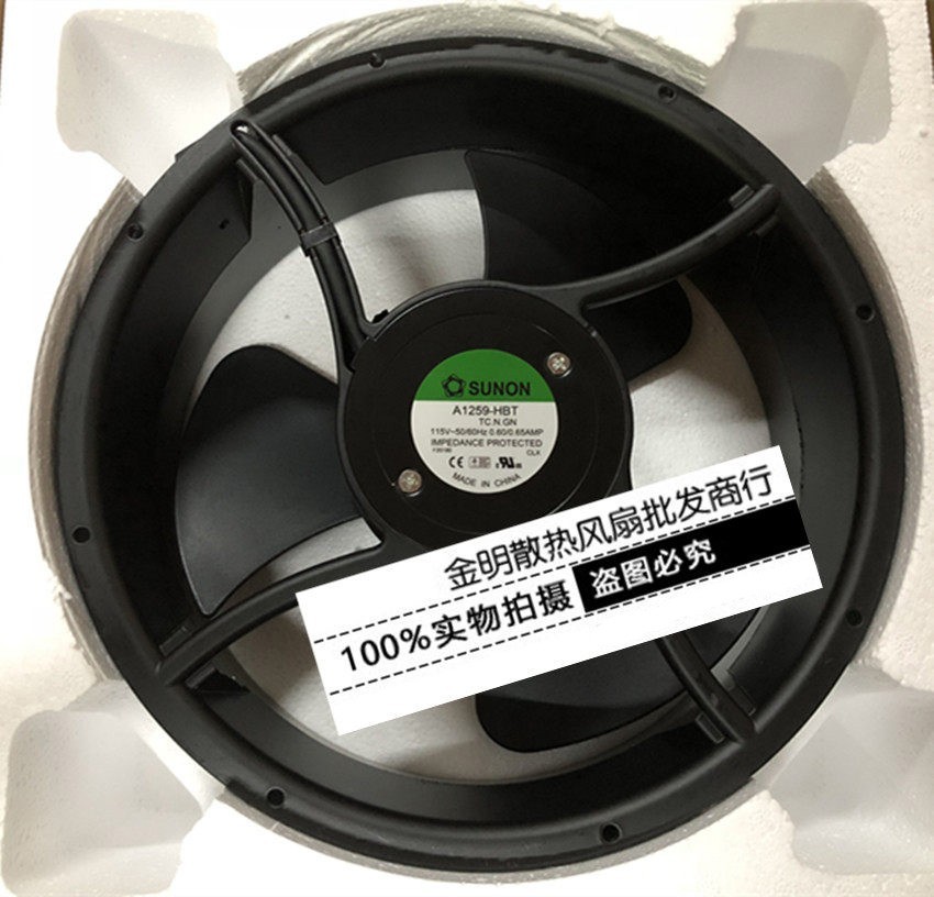 1PCS SUNON A1259-HBT AC115V Industrial Cabinet Exhaust Axial Fan 25489