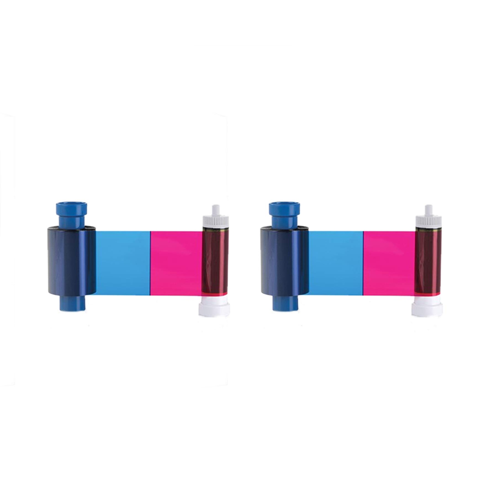 Bodno 2 x Magicard Pronto 100 Printer MD100YMCKO Color Ribbon -YMCKO -100 Prints
