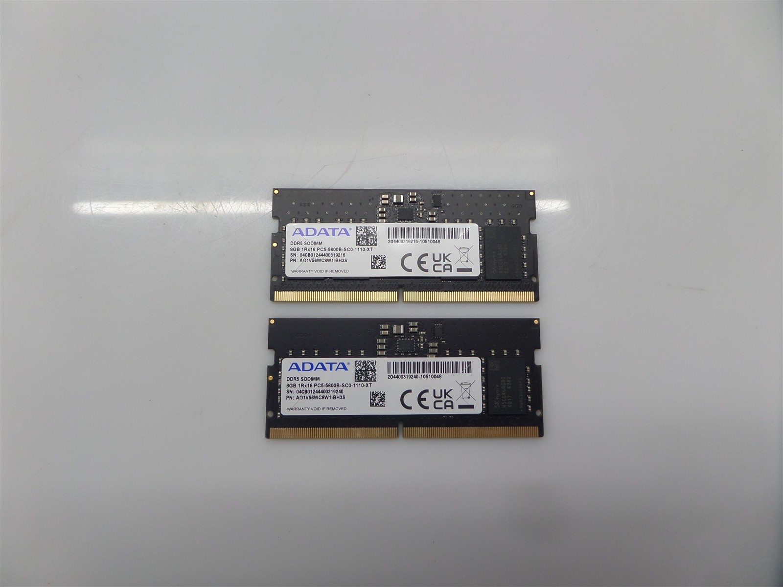 ADATA AO1V56WC8W1-BH3S 16GB (2x8GB) PC5-44800 DDR-5600 Laptop RAM Memory Kit