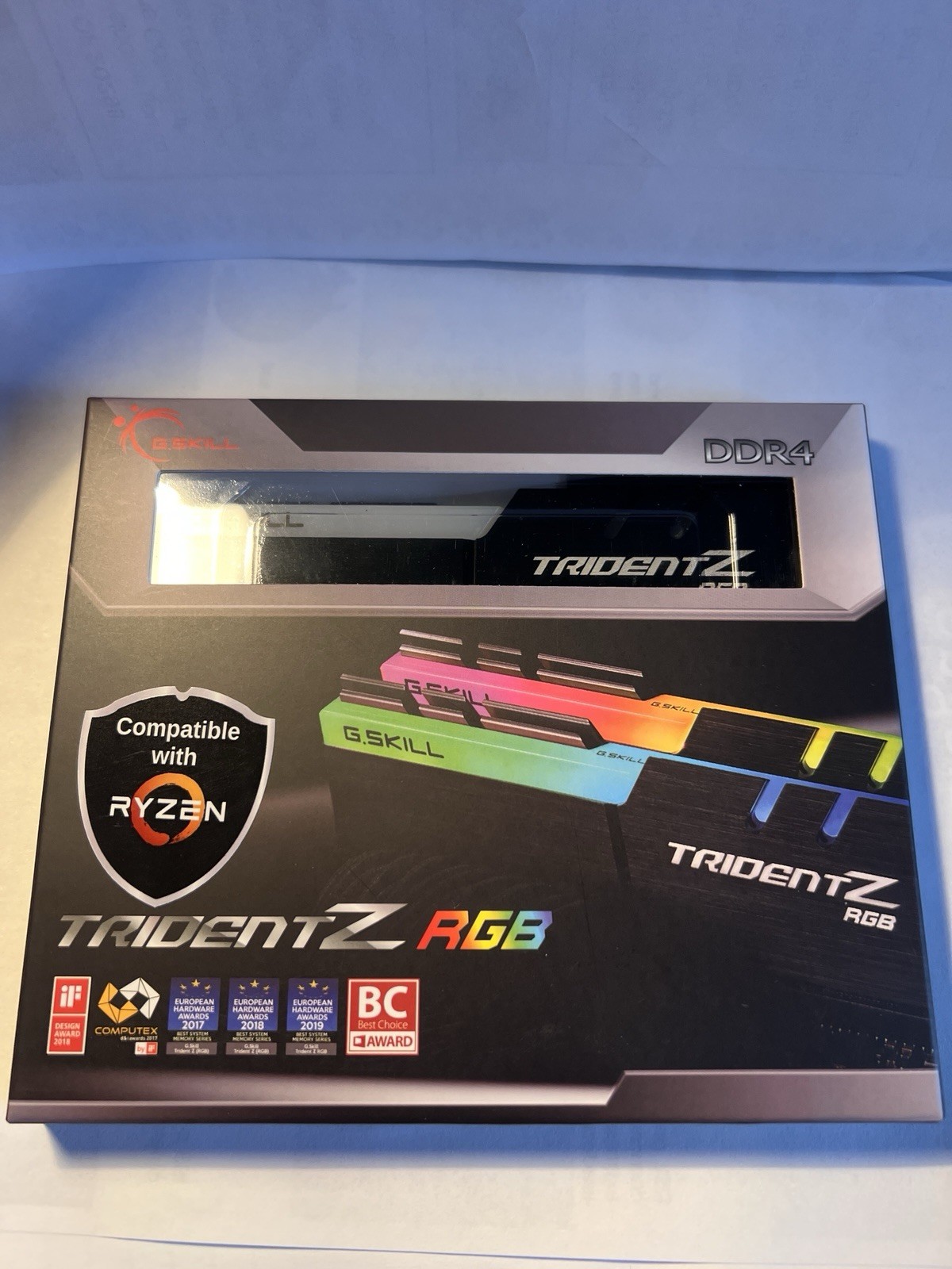 UNOPENED G.SKILL Trident Z RGB DDR4 SDRAM DDR4-3200 16GB (2x8GB) DIMM RAM KIT