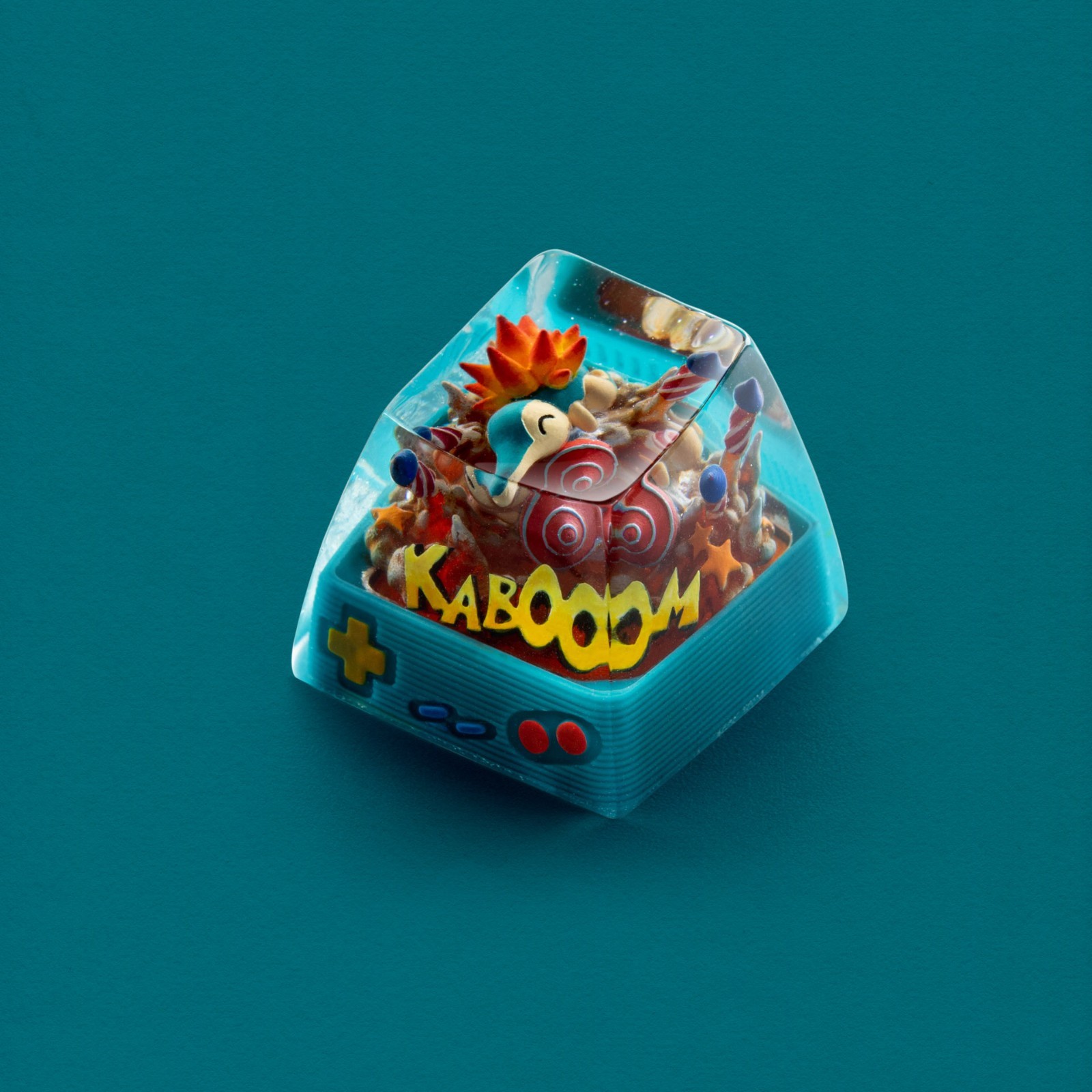 S-CRAFT CYNDAQUIL ARTISAN POKEMON KEYCAP (CHERRY MX) SCRAFT *BRAND NEW*
