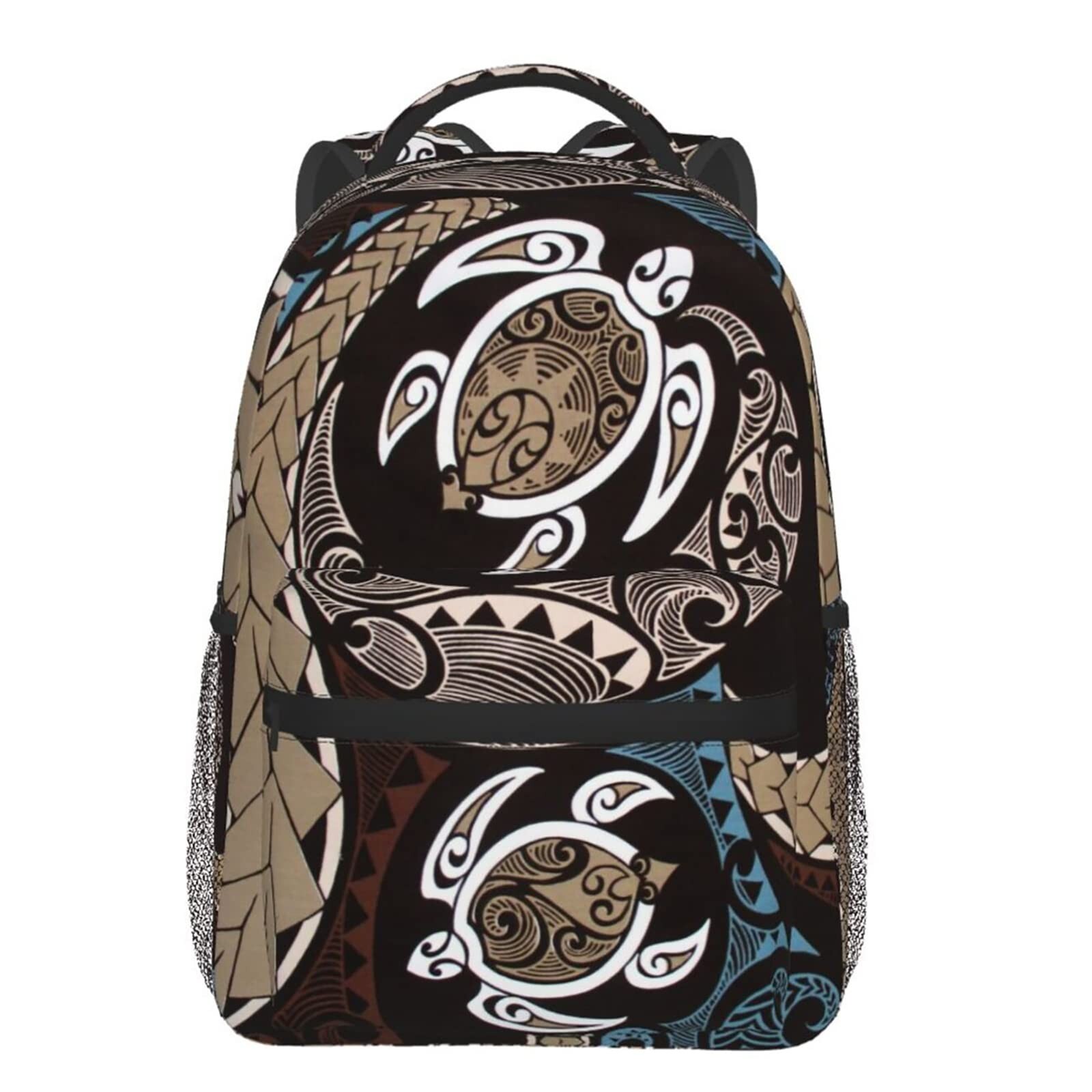 DZUAIKIT Hawaiian Honu Polynesian Sea Turtle Casual Travel Backpack Lightweig...