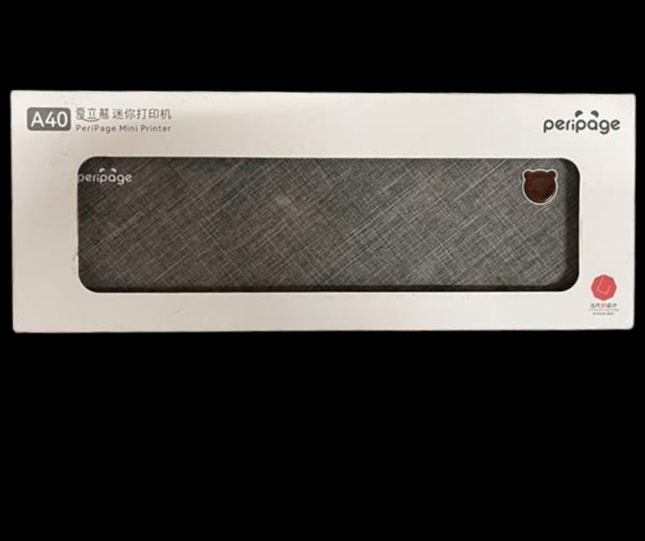 PeriPage Mini A40 Grey  Rechargeable Printer