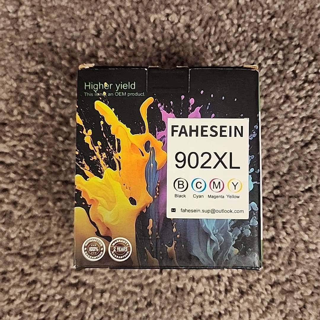 Fahesein 902XL Printer Ink/Toner Cartridge New Sealed 
