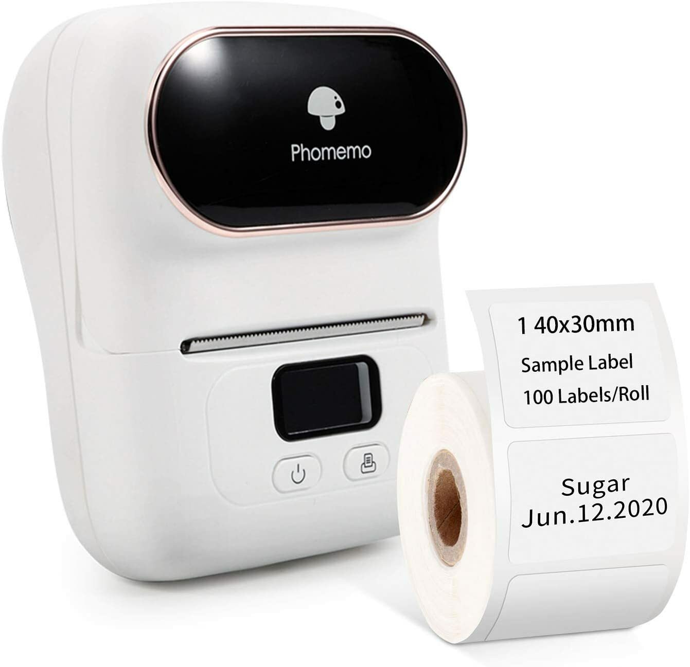 Phomemo M110 LabelPrinter Bluetooth Label Maker barcode Mini Thermal Printer lot