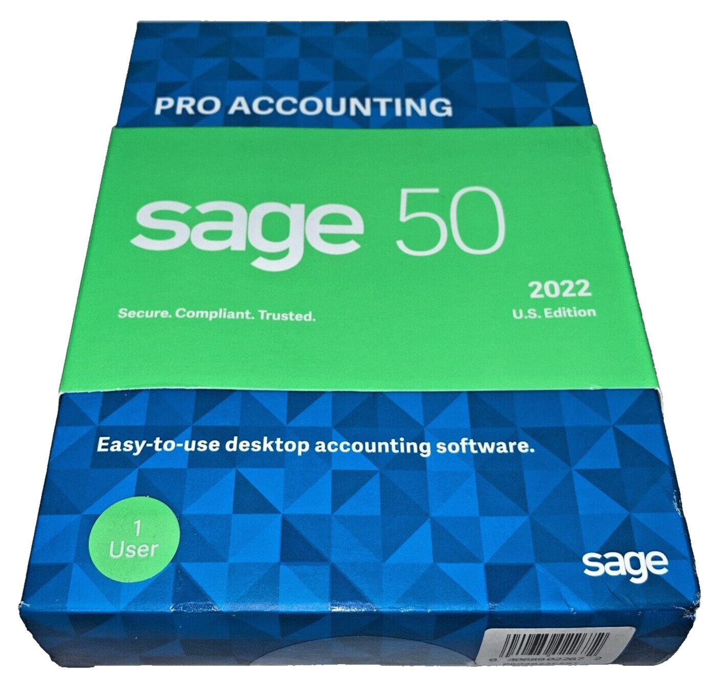 sage 50 Pro Accounting 2022 US edition software  Windows  8.1, 10- 1 User