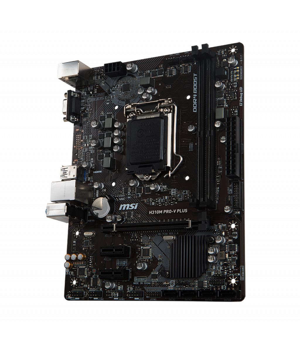 For MSI H310M PRO-V PLUS motherboard H310 LGA1151 DDR4 32G VGA M-ATX Tested ok