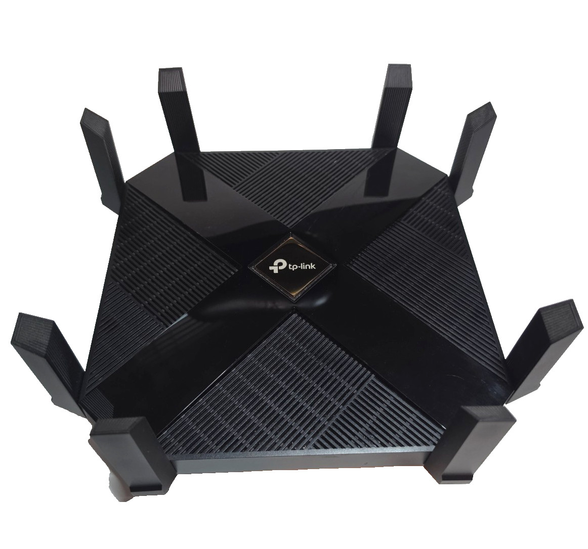 TP-Link Archer AX6000 WiFi 6 Gaming Router 8-Stream 2.5G WAN 8 LAN Ports Black