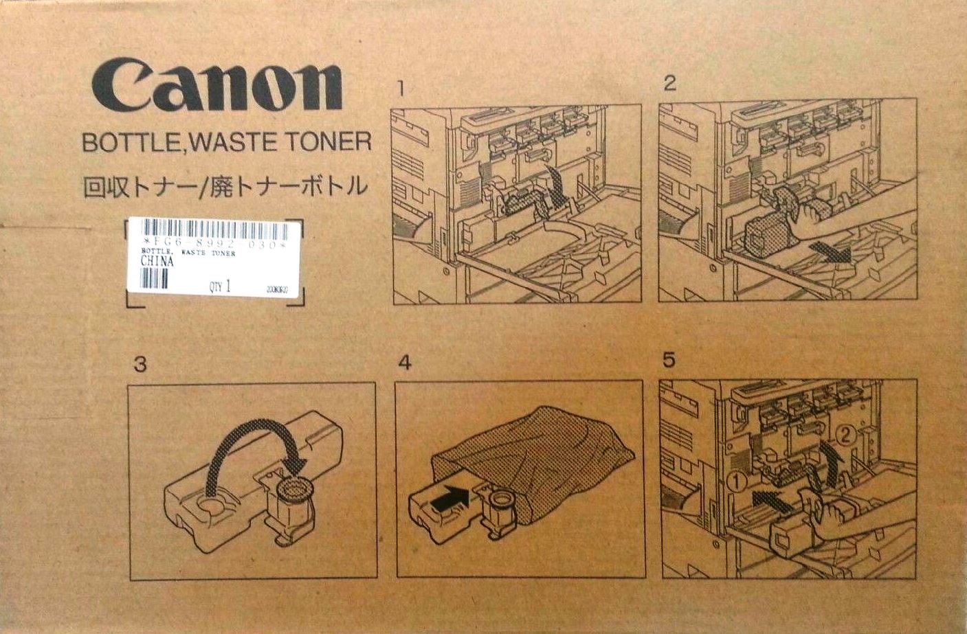 Genuine Canon C3220N Waste Toner Bottle FG6-8992-030 Brand New 