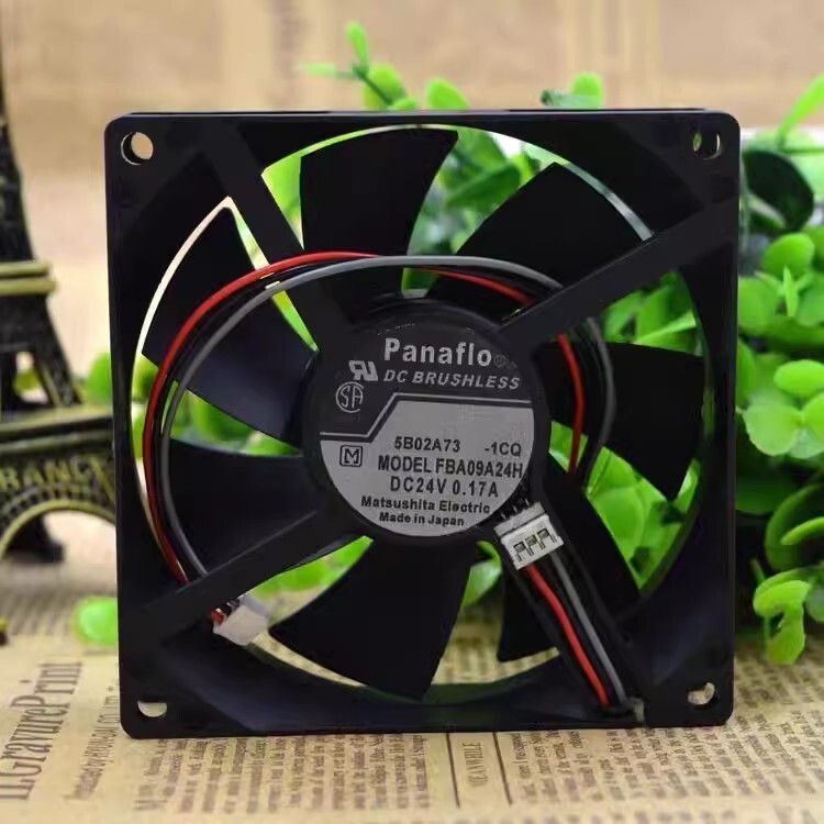 Panaflo FBA09A24H 9025 DC24V 0.17A 3-Pin Inverter Cooling Fan