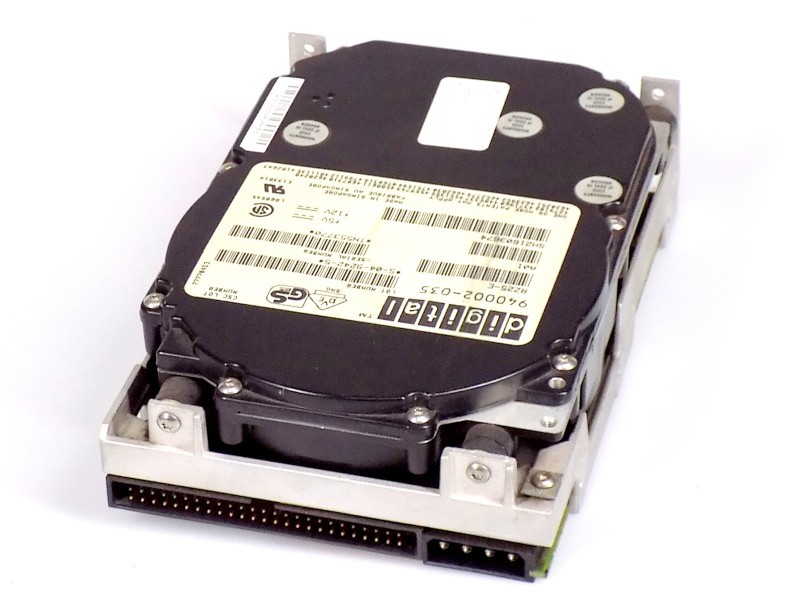 Faulty: 429MB DEC Digital RZ25-E 940002-035 3.5-Inch SCSI 50-Pin 4.4K RPM HDD