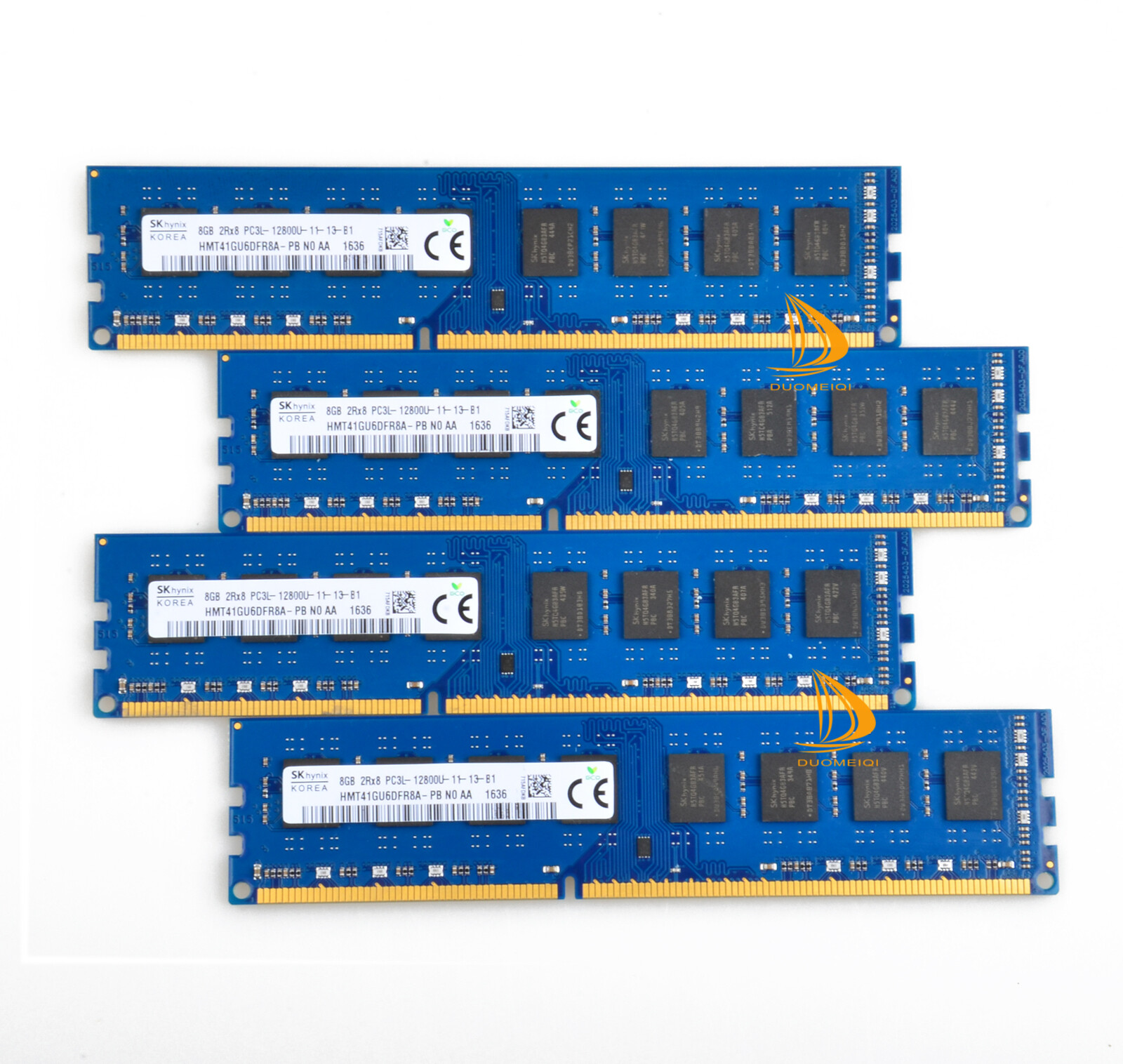 For SK Hynix Kits 4x 8GB 2Rx8 PC3L-12800 DDR3L 1600MHz 1.35V DIMM Memory RAM #sd