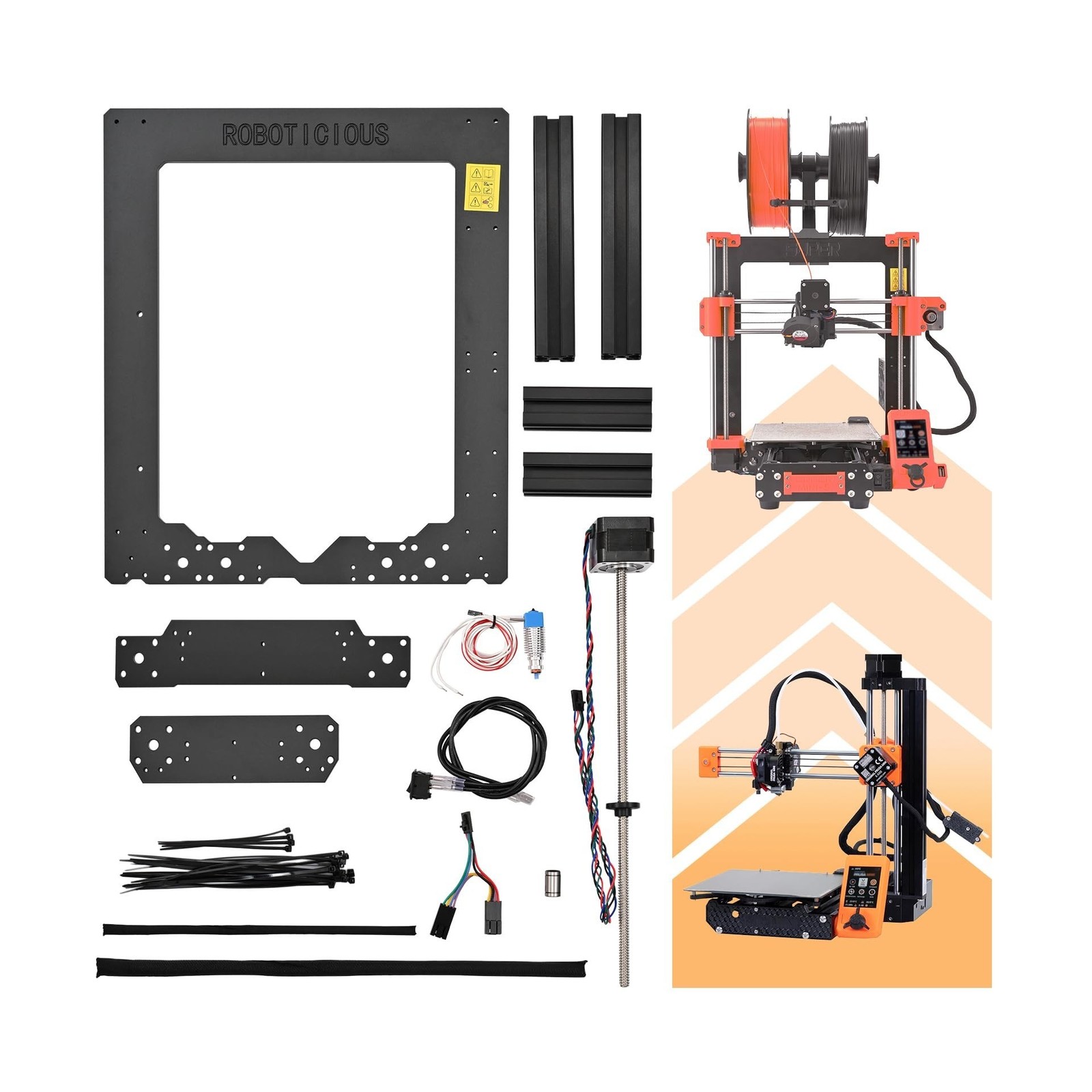Upgrade Kit for Prusa Mini+ 3D Printer – Transforms Mini+ to Dual-Axis Dir