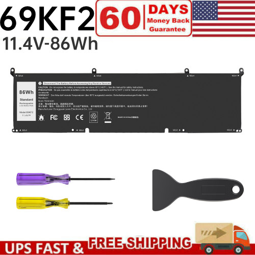 LOT 69KF2 Battery for Dell XPS 15 9500 9510 9520 Precision 5550 5560 5570 70N2F
