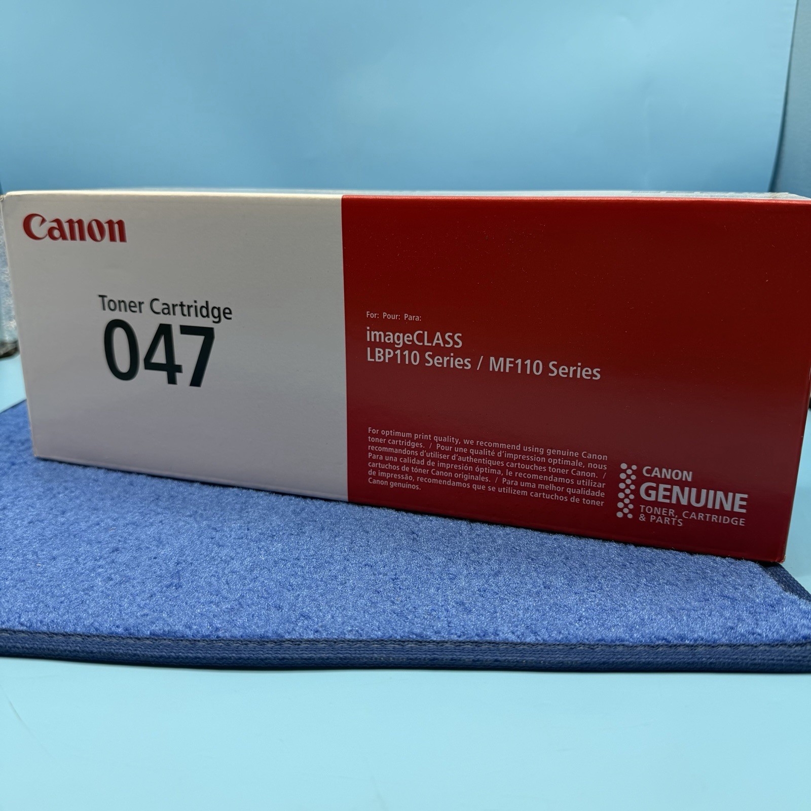 Genuine Canon LBP110  047 Original Toner Cartridge - Black (2164C001AA)