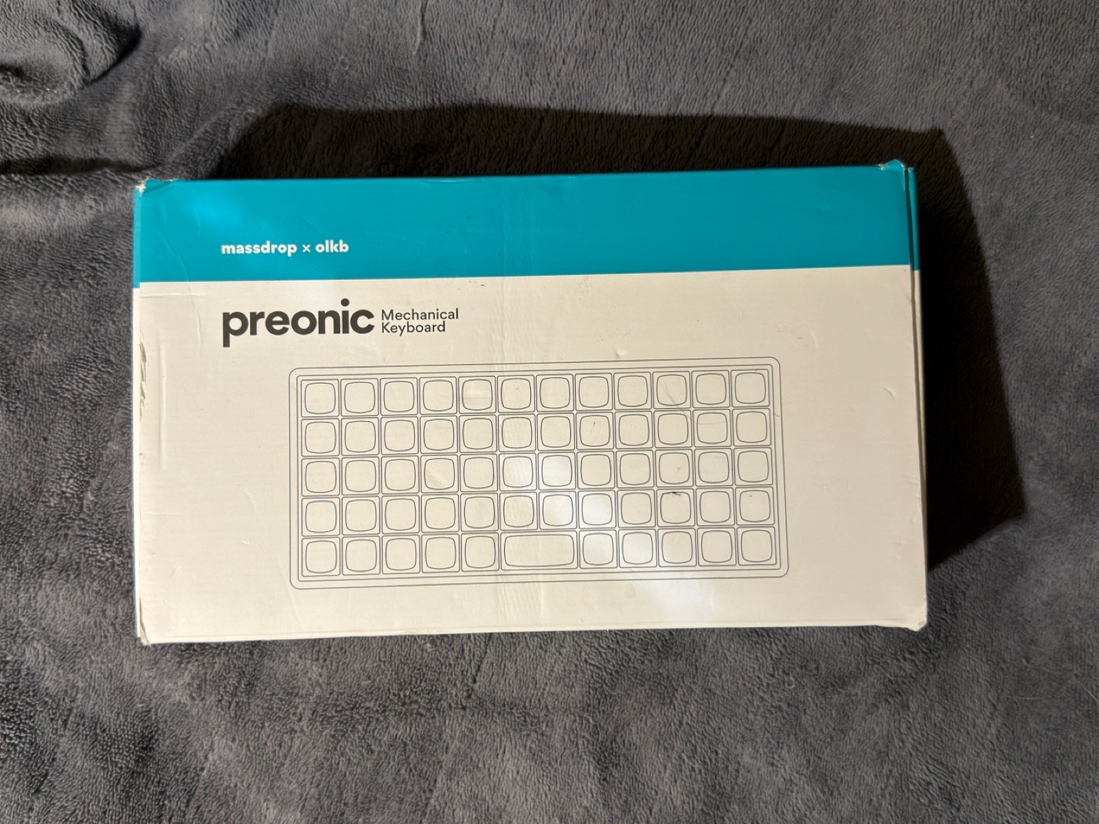 Massdrop x OLKB Preonic Mechanical Wired QWERTY English Silver KBD-63-3