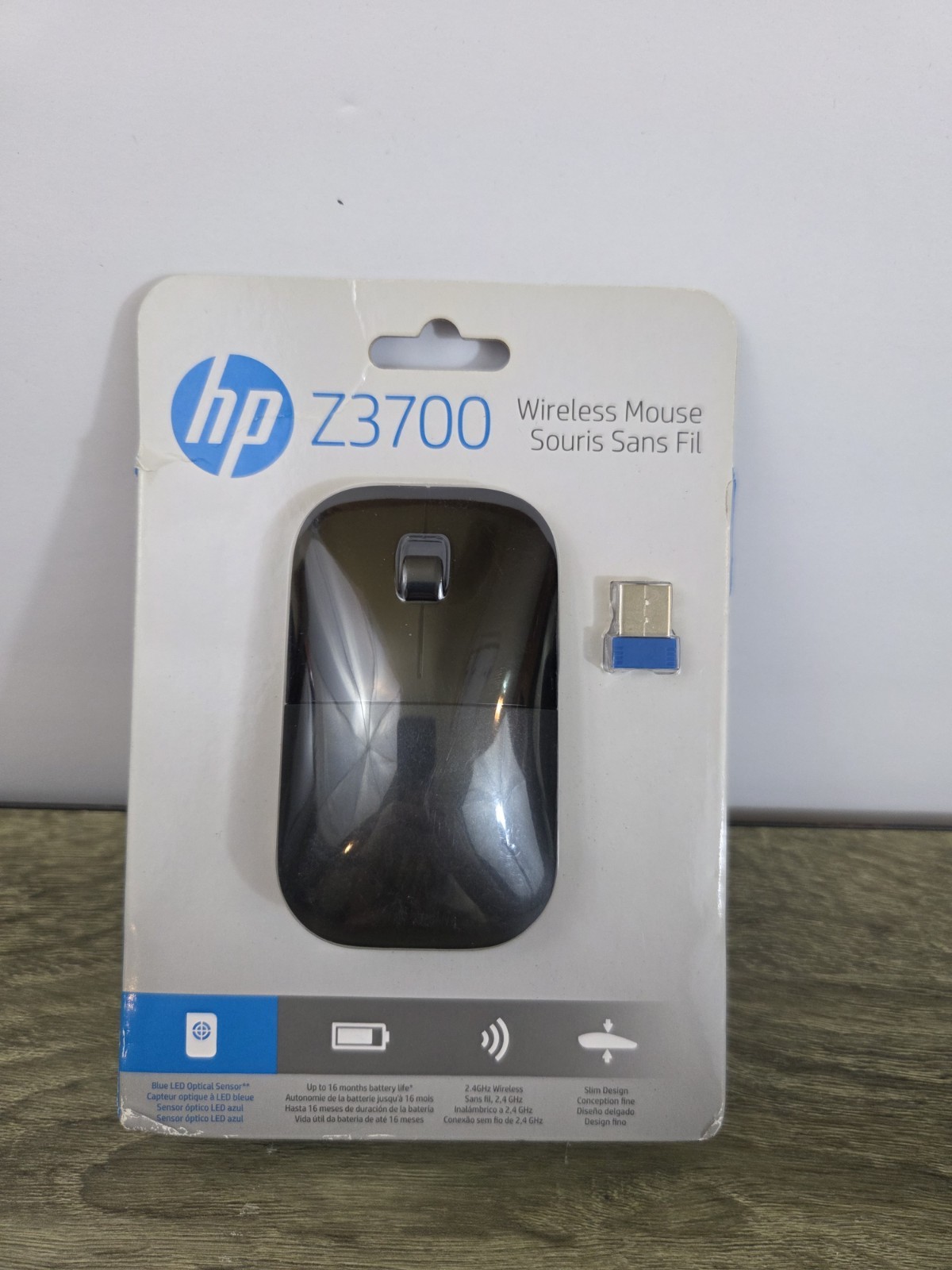 HP Z3700 Wireless Mouse - Black V0L79AA Brand New Sealed