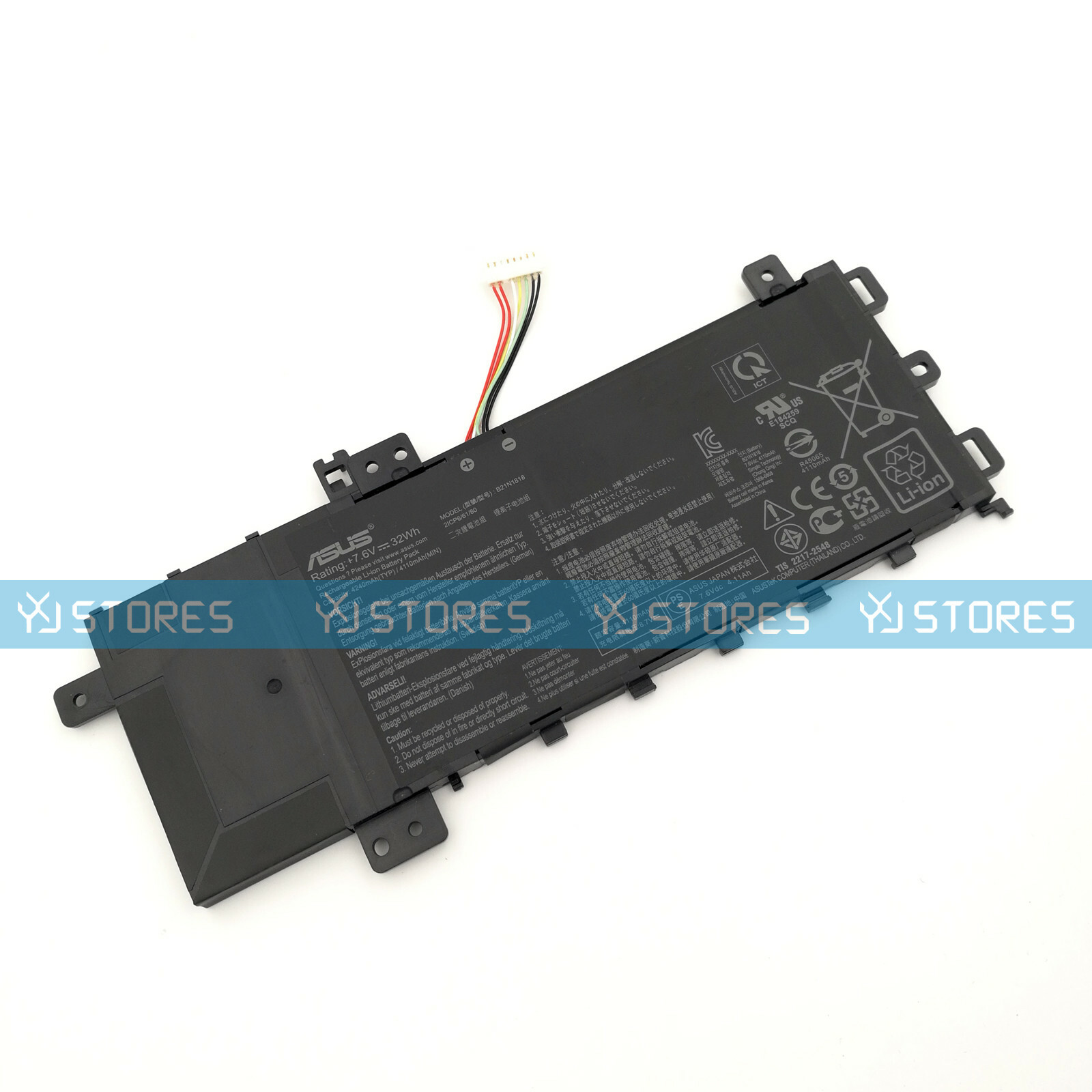 Genuine B21N1818 B21N1818-2 B21N1818-3 Battery for Asus X512UF X512FB X712FA 