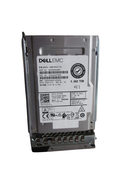 Dell |KRM5XRUG1T92 | 037HTM 1.92TB SAS 12Gbps SSD SDFGE85DAB01