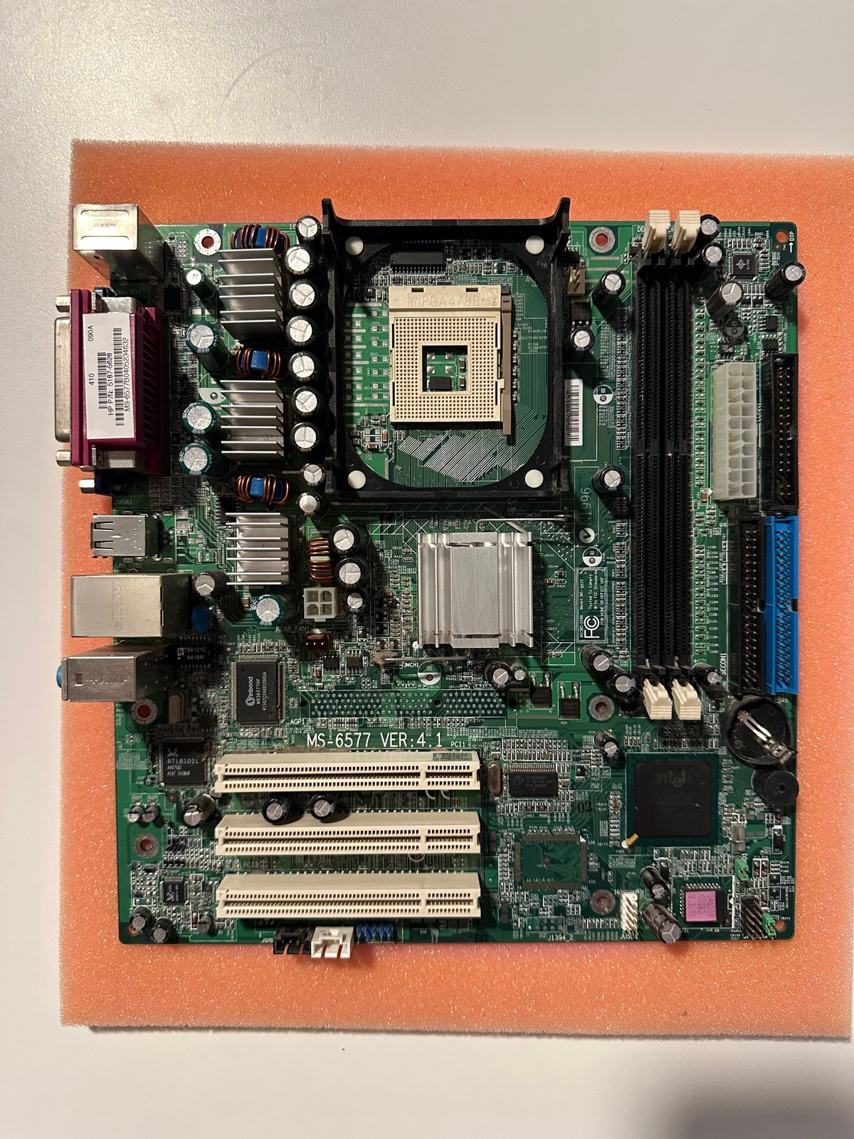 HP OEM MS-6577 MSI Socket 478 Motherboard