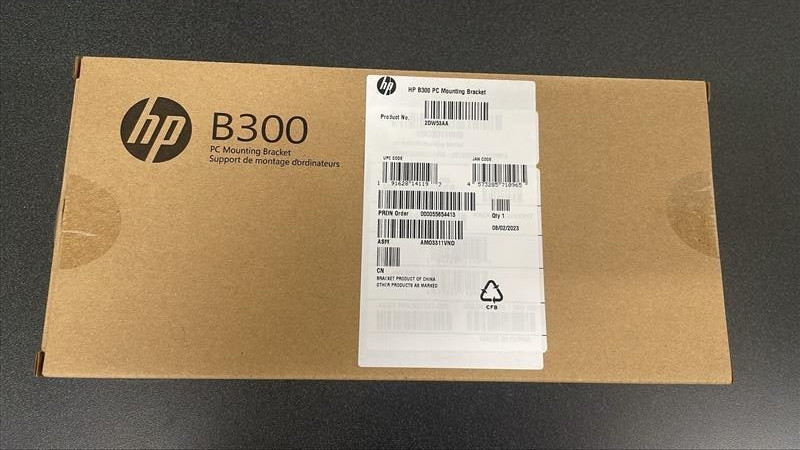 New Sealed HP PC B300 Mounting Bracket - Black (2DW53AA)
