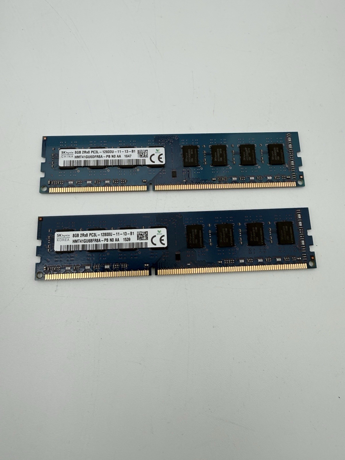 SK hynix 16GB (2x8GB) DDR3L-1600 PC3L-12800U Desktop RAM Memory - tested