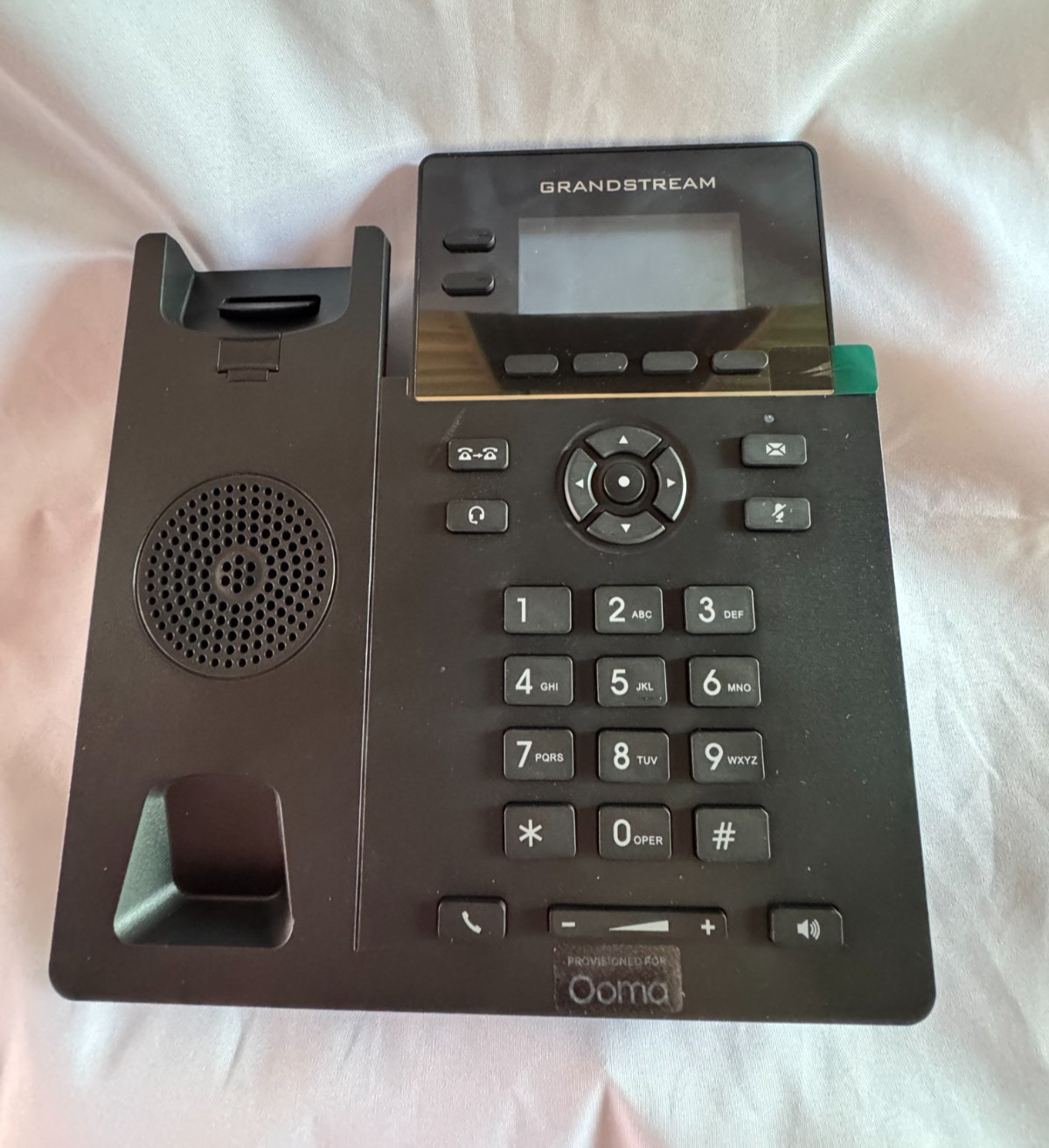 Grandstream GRP2602P VoIP Corded Phone 2-Line Speakerphone PoE for OOMA