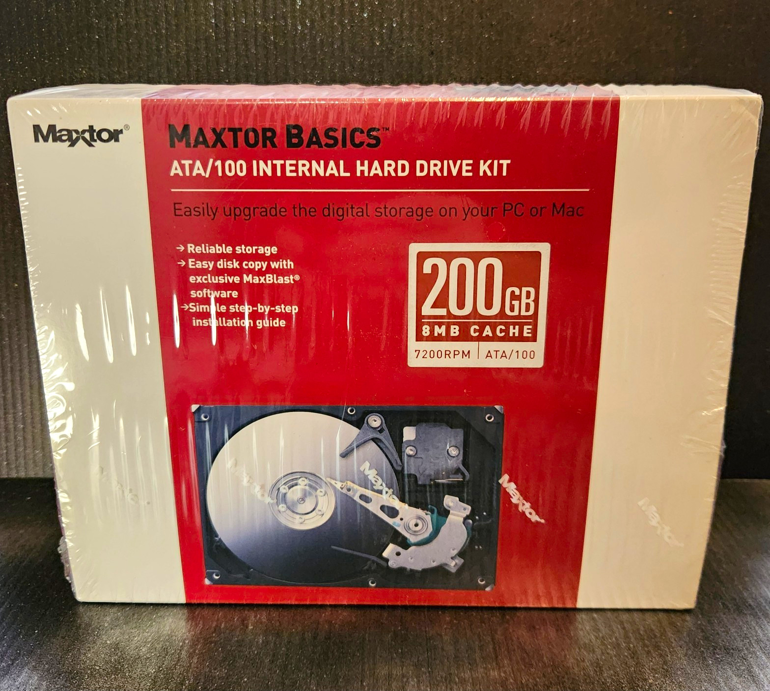 Maxtor Basics 200GB 3.5" ATA/100 Internal HDD 7200RPM 8MB w/ MaxBlast - SEALED