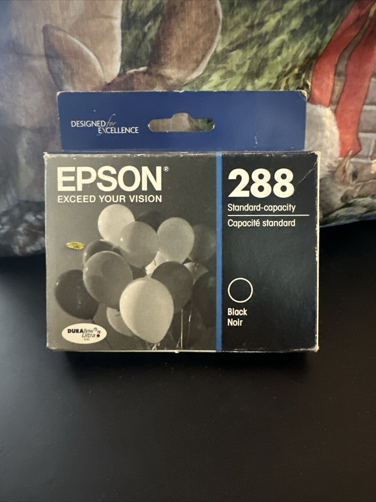 New Genuine Epson 288 Black Standard Yield Ink Cartridge Exp 01/2027 T288120