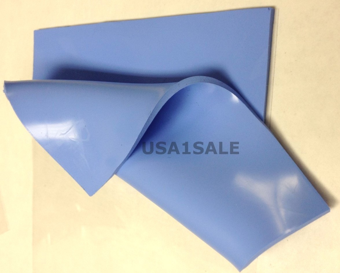 100x100x2mm GPU PS3 PS2 XBOX 360 Heatsink Thermal Conductive Pad Blue Thick 