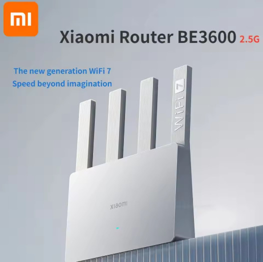 Xiaomi Router BE3600 WiFi 7 2.5G Ethernet 3600Mbps Dual Band Mesh Home Network
