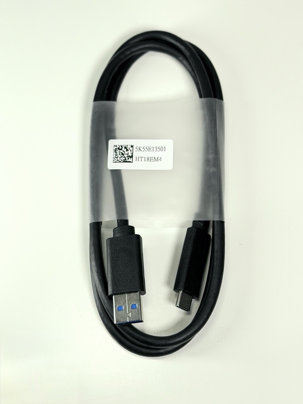 New (Lot of 10) Dell 5K55E13501 USB-C to USB-A 3.0 Type AC USB Cable Black 3ft