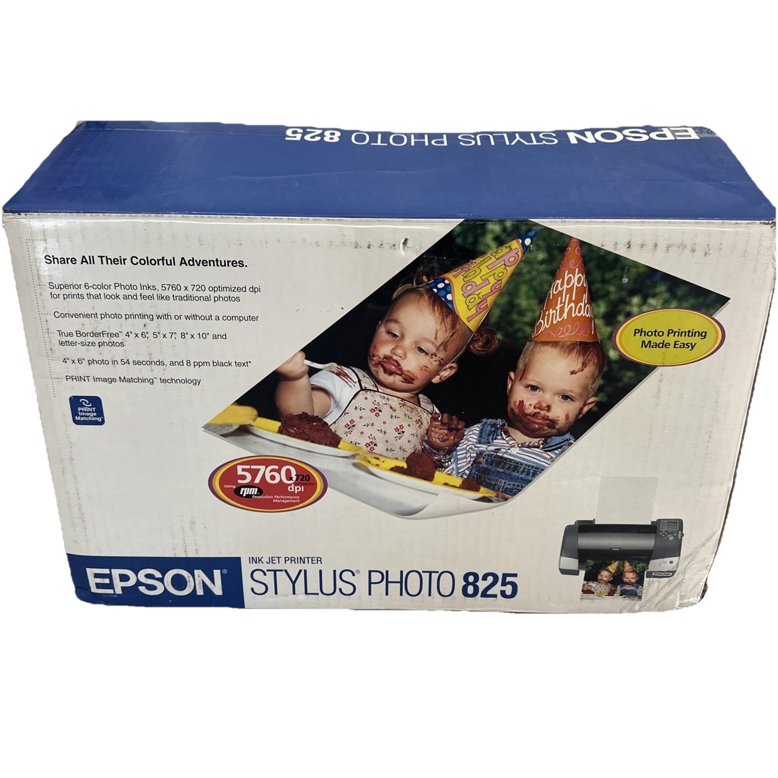 New Epson Stylus Photo 820 Ink Jet Printer