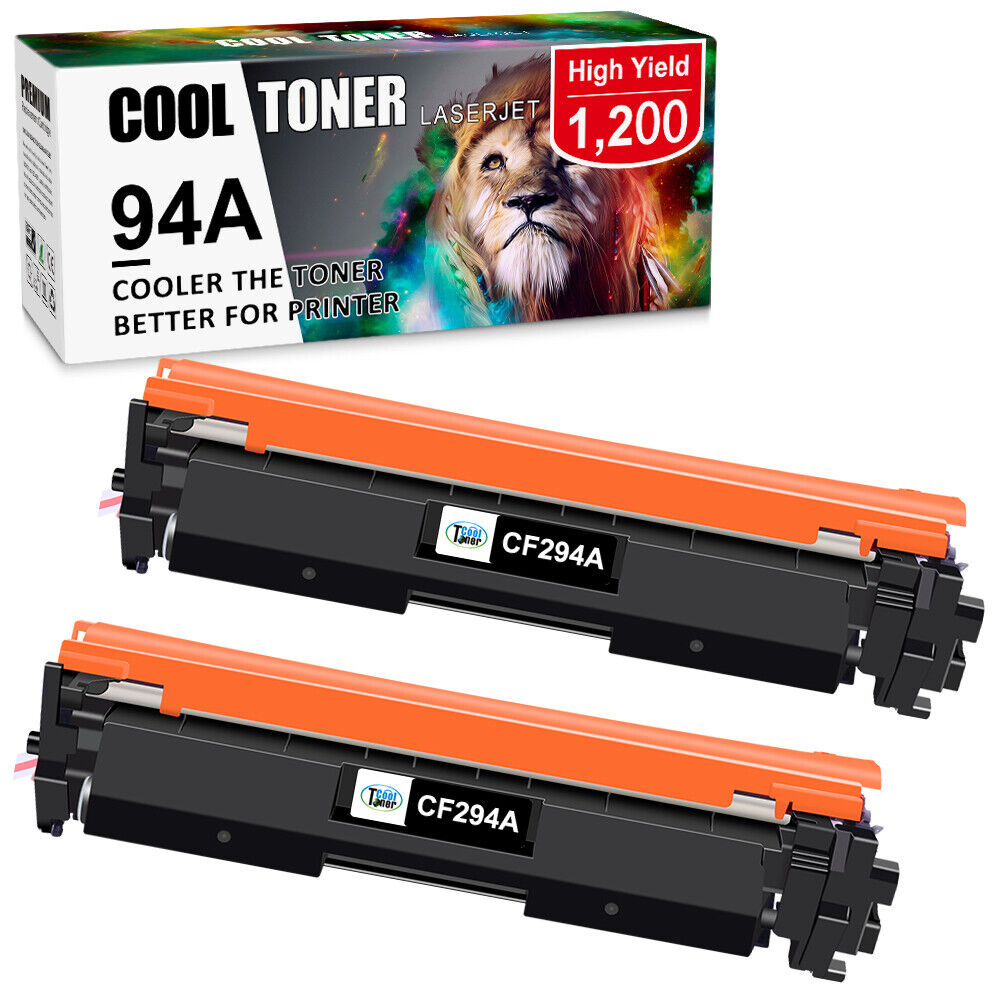 2 Pack CF294A 94A Toner Cartridge For HP LaserJet Pro M118dw MFP M149fdw M148dw