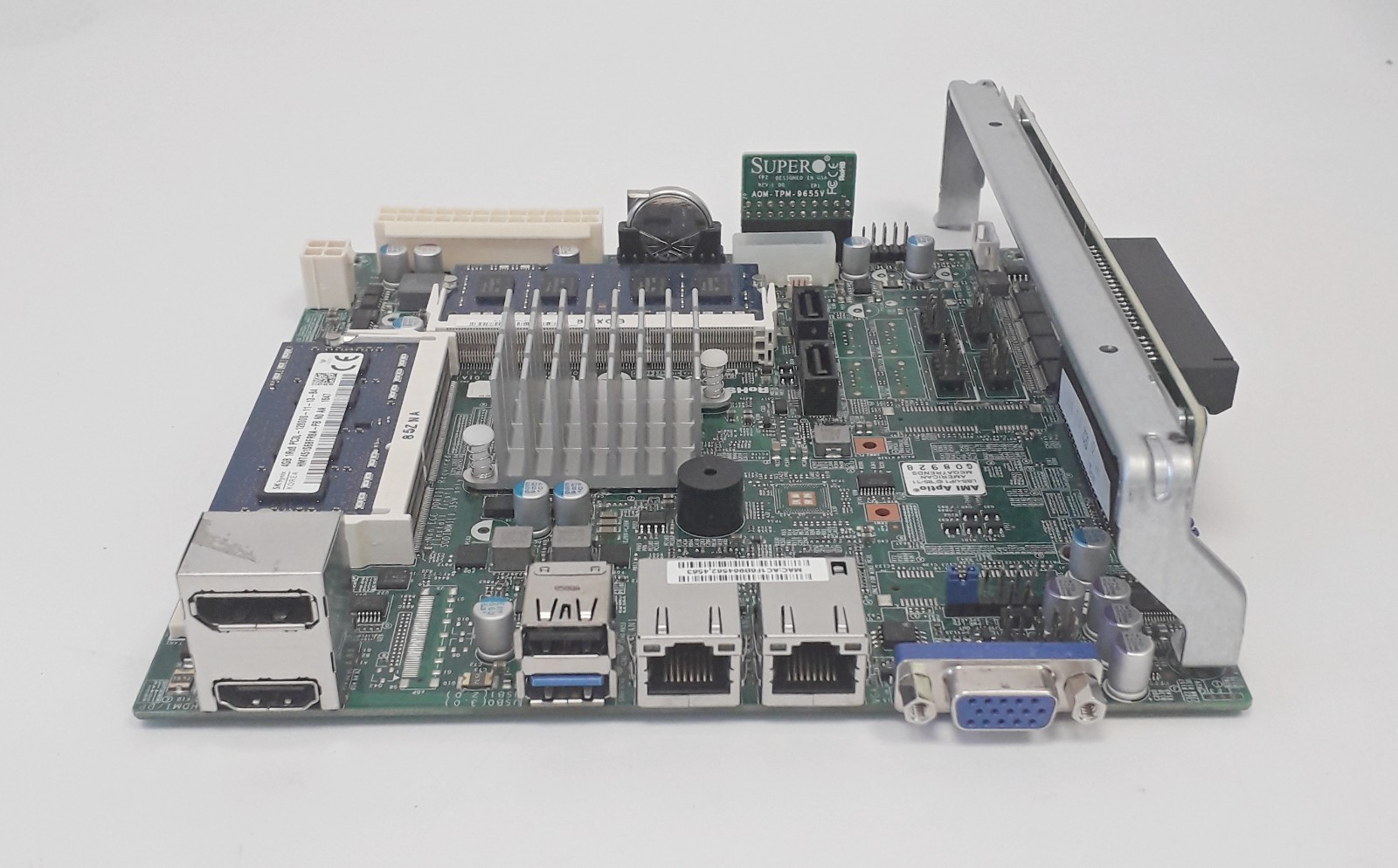 Supermicro X10SBA-L Mini-ITX Motherboard With  8GB RAM