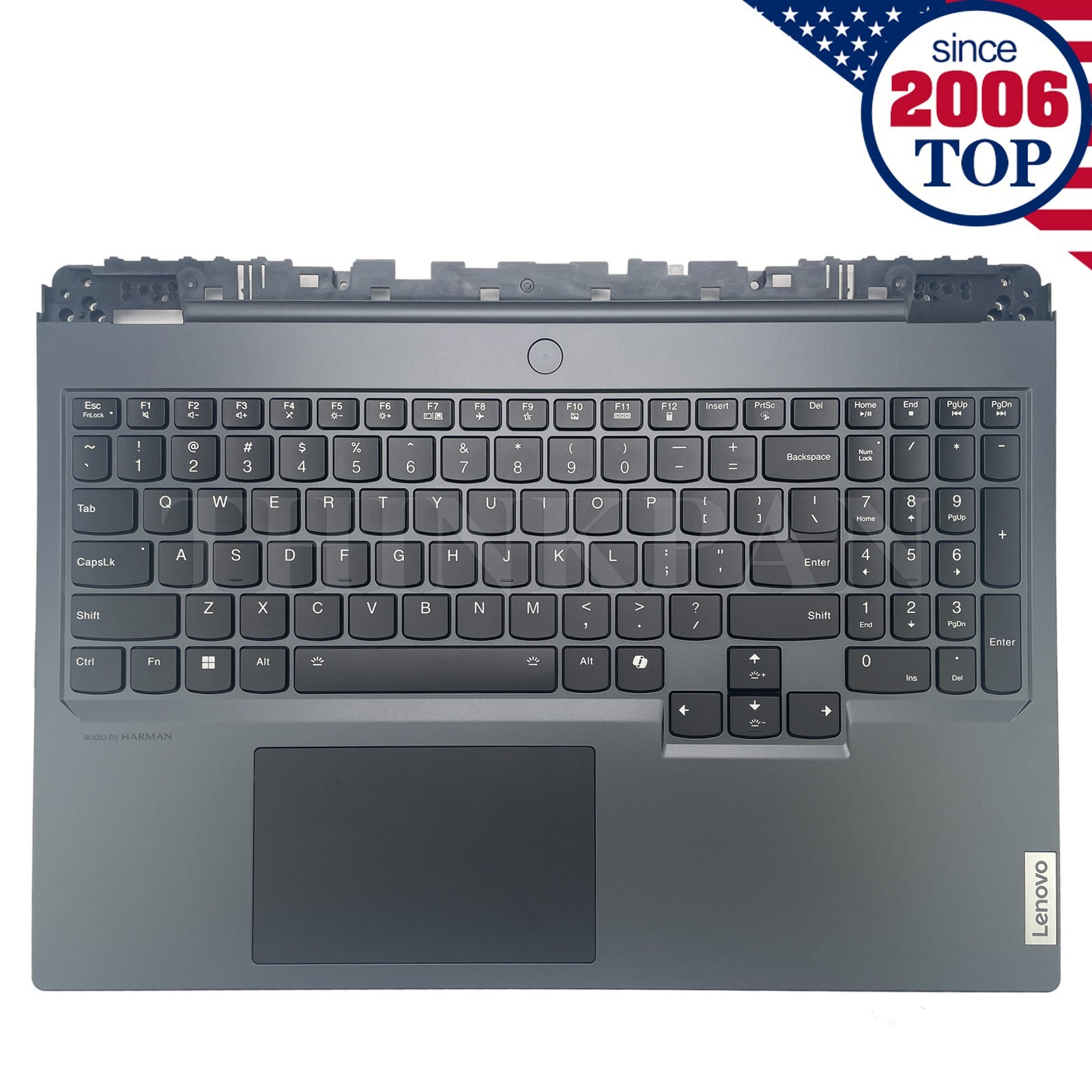 New For Lenovo Legion Pro 7 16IRX9H 83DE Palmrest Keyboard RGB Backlight