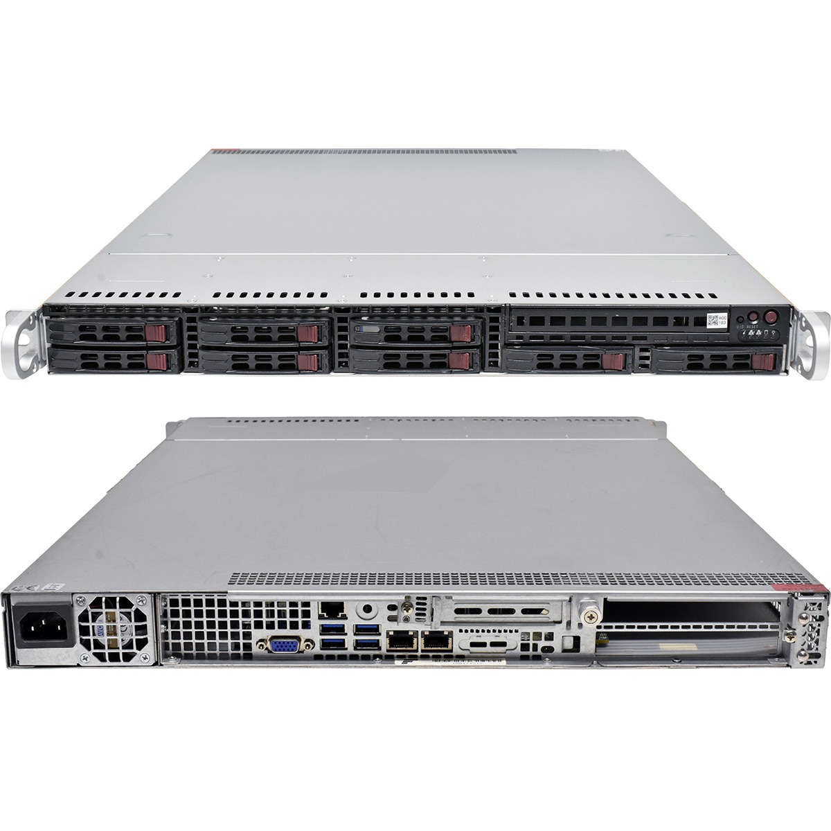 Supermicro CSE-113 1U Rack Server 2xE5-2695 V3 no PC4 RAM X10DRW-iT 8xSFF 2.5"