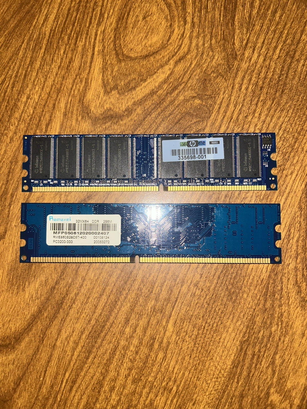Ramaxel 32MX64 DDR 256M RAM (x2)