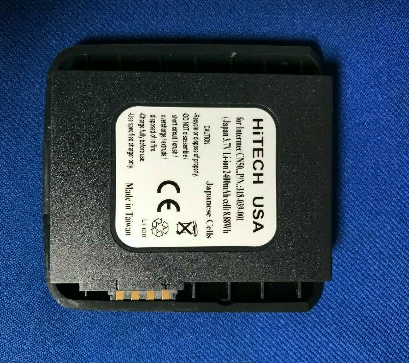 6 of Hitech Intermec/Honeywell CN50/51 P/N.:318-039-001*Japan Li-on2.4Ah Battery