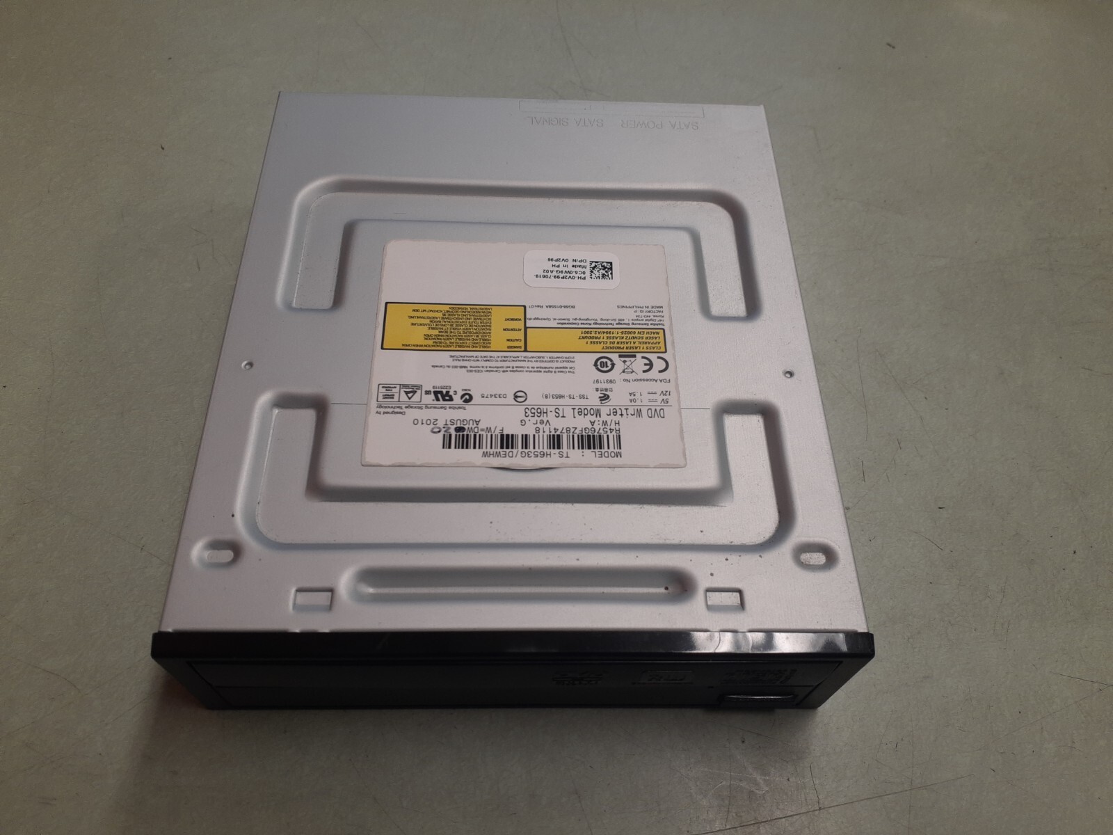 Toshiba Samsung TS-H653G/DEWHW DVD Writer Drive 0V2P99 V2P99 - Black Bezel