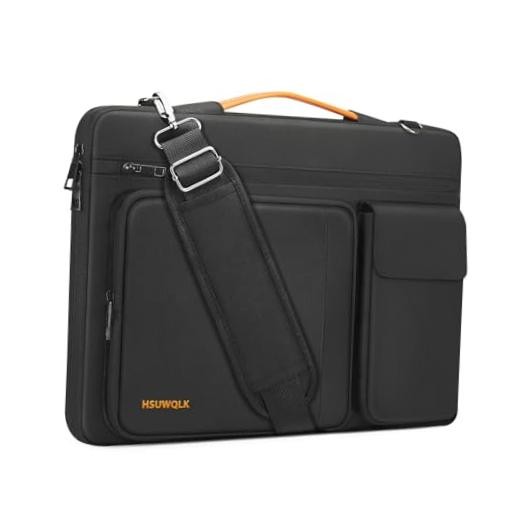 15.6 inch Slim Lightweight Laptop Briefcase, Messenger and Shoulder Bag with