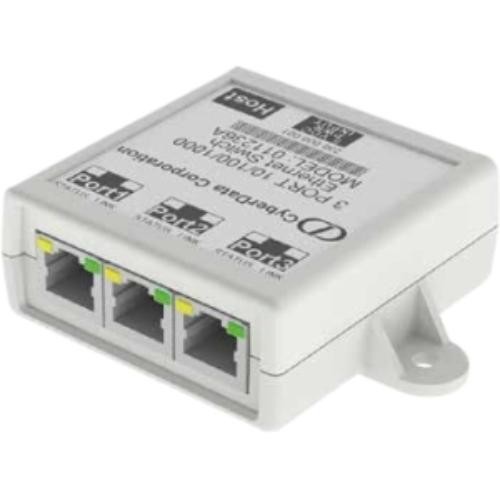 CyberData 3-Port Gigabit Ethernet Switch (011236)