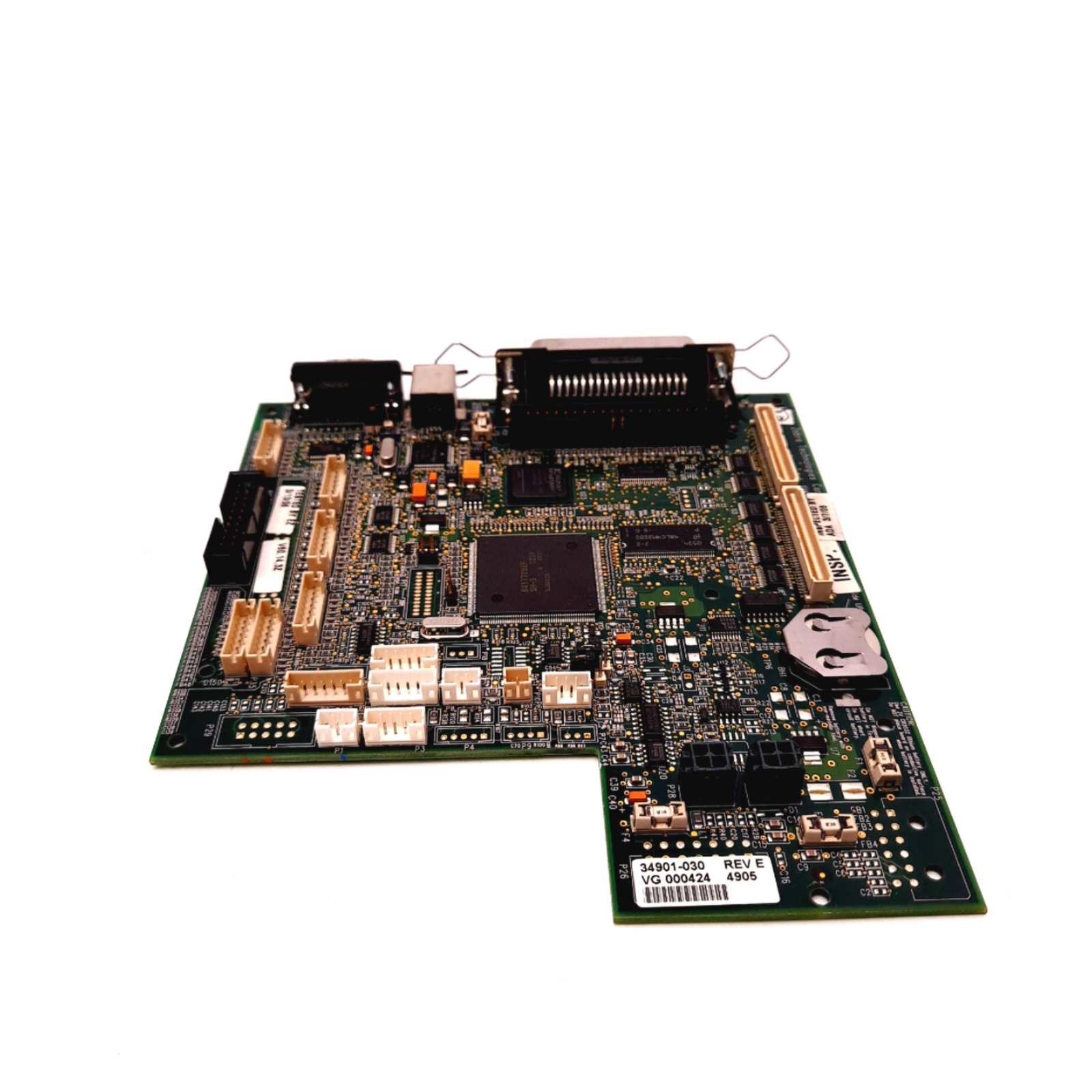 Zebra 34901-030 Rev E Main Control Board, Serial, USB, For 170XiIII+ Printer